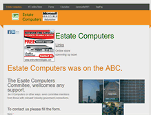 Tablet Screenshot of estatecomputers.net